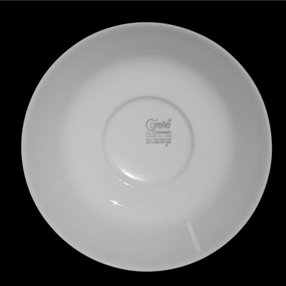 Corelle Spring Blossom Green Crazy Daisy Saucer Replacement Vintage Corning - Picture 2 of 3